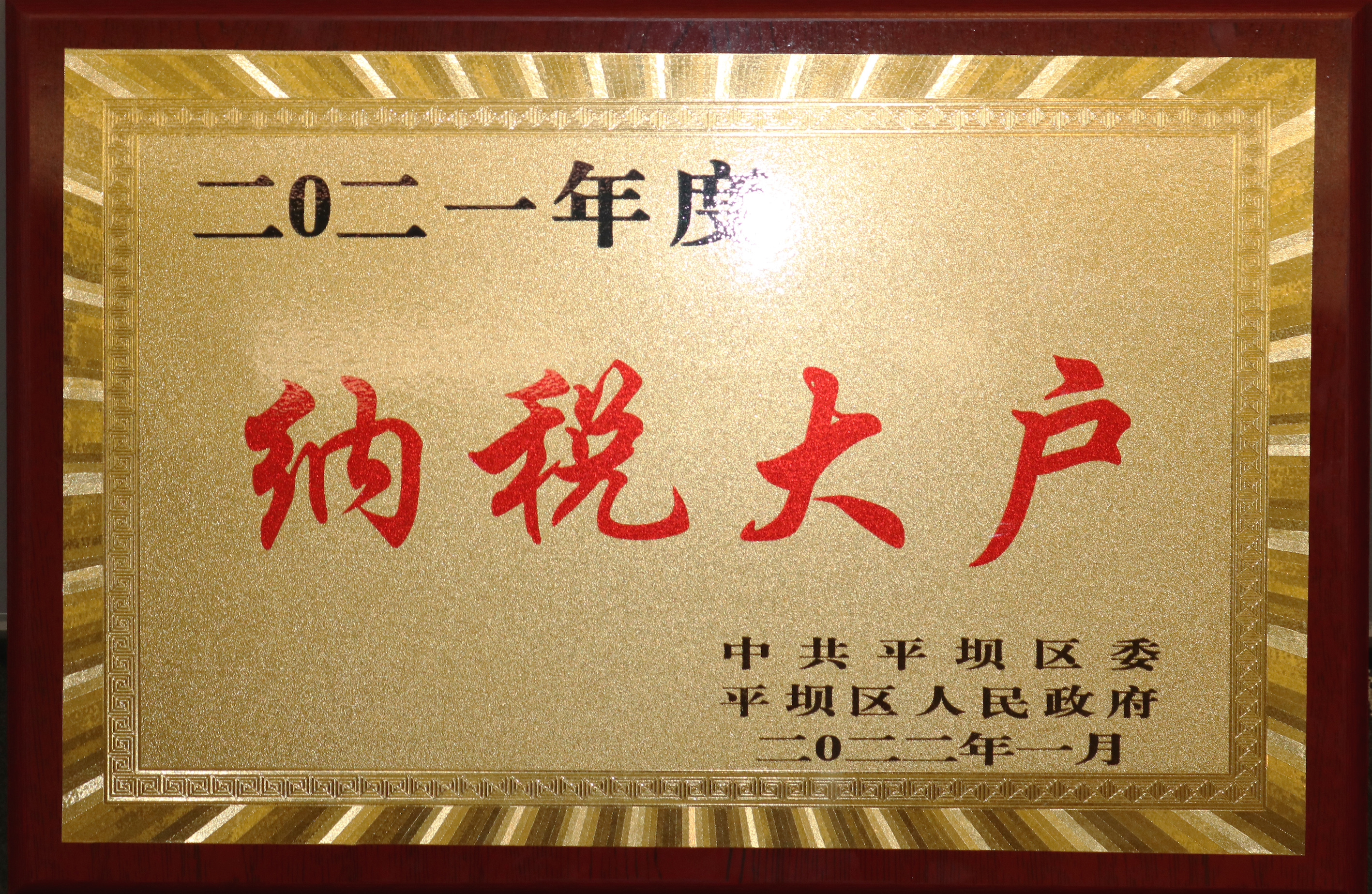 2021年納稅大戶